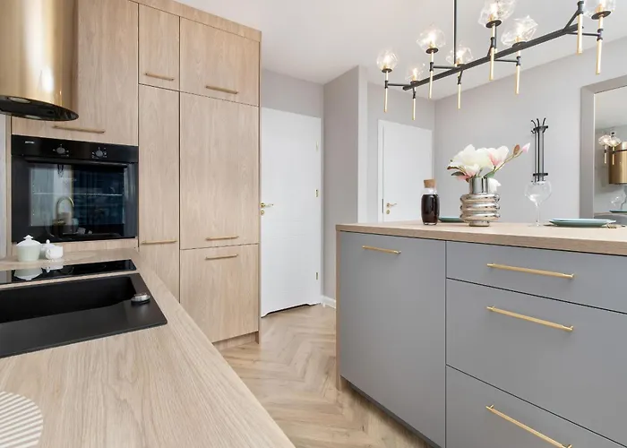 Elegant For 2 People In By Renters Daire Gdansk